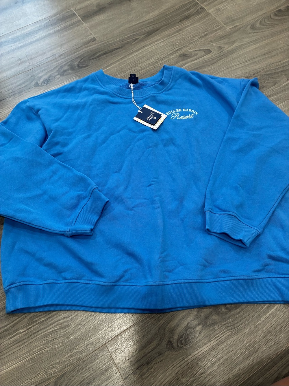 Roller Rabbit Resort women's Blue Crewneck Sweatshirt